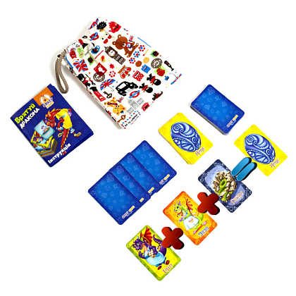 Настільна гра Врятуй дракона (в мішечку), бренду Vladi Toys, для 2-4 гравців - 2 - KUBIX
