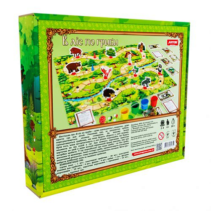 Настольная игра В лес по грибы, бренду Artos games, для 2-4 гравців, час гри < 30мин. - 2 - KUBIX
