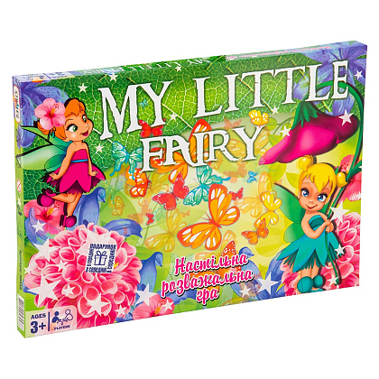 Настільна гра Моя маленька фея (My little fairy), бренду Strateg, для 2-4 гравців - KUBIX