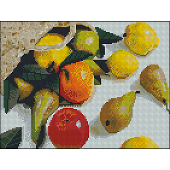 Алмазная мозаика Фрукты (30х40 см)