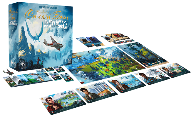 Настільна гра Сплячі Боги. Далекі небеса (Sleeping Gods: Distant Skies), бренду Games 7Days, для 1-4 гравців, час гри > 60хв. - 3 - KUBIX