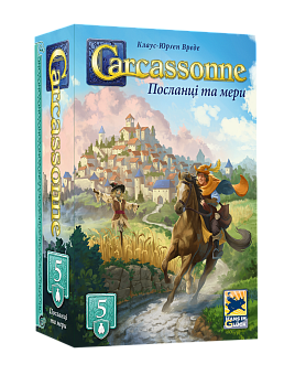 Настольная игра Каркасон №5. Посланники и мэры (Carcassonne: Abbey and Mayor) - KUBIX Настольная игра Каркасон №5. Посланники и мэры (Carcassonne: Abbey and Mayor)