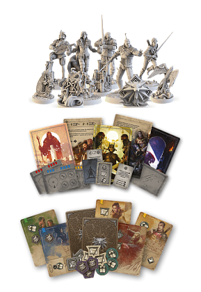 Настольная игра Ведьмак. Путь назначения. Делюкс (The Witcher: Path of Destiny. Deluxe), бренду Geekach Games, для 1-5 гравців, час гри > 60мин. - 4 - KUBIX
