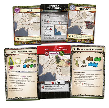 Настільна гра Володар Перснів. Доля братства (The Lord of the Rings: Fate of the Fellowship), бренду Geekach Games, для 1-5 гравців, час гри > 60хв. - 4 - KUBIX