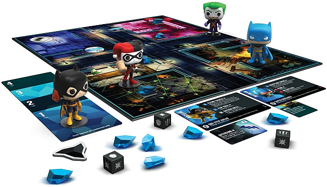 Настольная игра Funkoverse Strategy Game: DC 100 4 Pack (EN), бренду Funko, для 2-4 гравців, час гри < 30мин. - 4 - KUBIX