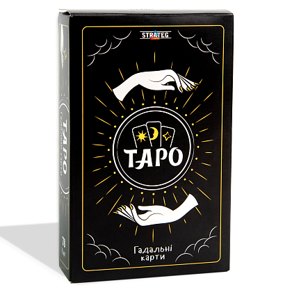 Карти Таро (Чорні), бренду Strateg - KUBIX