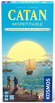 Настільна гра CATAN. Мореплавці. Доповнення для 5-6 гравців (Catan: Seafarers 5-6 Player Extension)