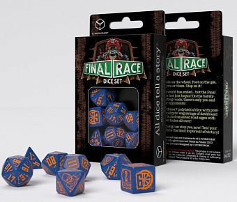 Набор кубиков Final Race Dice Set Road Fever - KUBIX Набор кубиков Final Race Dice Set Road Fever