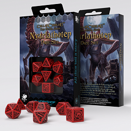 Набор кубиков COC The Outer Gods Nyarlathotep Dice Set (7)