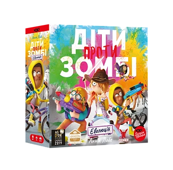Настільна гра Діти проти зомбі (Zombie Kidz Evolution)