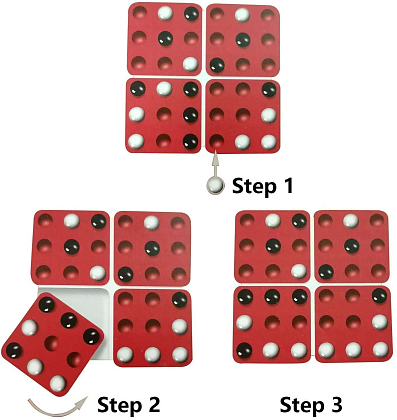 Настільна гра Пентаго (Pentago), бренду Mindtwister AB, для 2-2 гравців, час гри < 30хв. - 3 - KUBIX