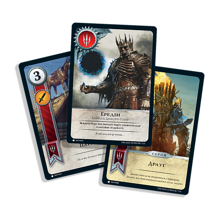 Настільна гра Гвинт. Легендарна карткова гра (Gwent: The Legendary Card Game), бренду Geekach Games, для 1-5 гравців, час гри < 30хв. - 4 - KUBIX