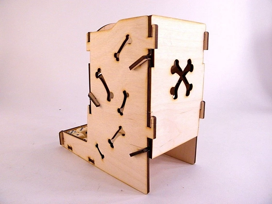Настольная игра Башня для Кубиков. Череп (Dice Tower. Skull), бренду Tower Rex - 2 - KUBIX