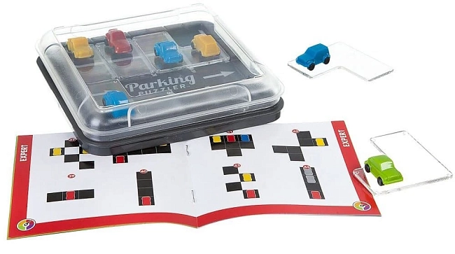 Настольная игра Паркинг Головоломка (Parking Puzzler), бренду Smart Games, для 1-1 гравців, час гри < 30мин. - 2 - KUBIX