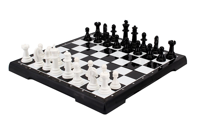 Настольная игра Шахматы и шашки 2в1, бренду TechnoK, для 2-2 гравців - 4 - KUBIX