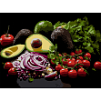 Мініатюра товару Картина за номерами Соковите авокадо (30х40 см) - 1