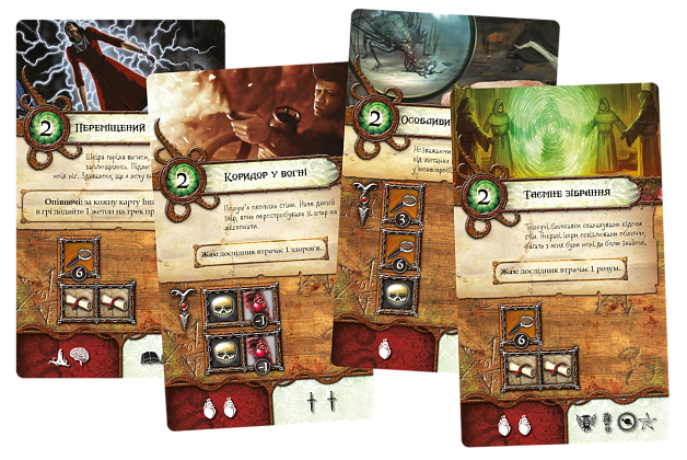 Настольная игра Знак Старших богов (Elder Sign), бренду Geekach Games, для 1-8 гравців, час гри < 30мин. - 4 - KUBIX