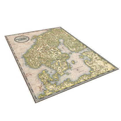 Настільна гра Vaesen. Ширма майстра, бренду Geekach Games - 2 - KUBIX
