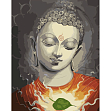 Миниатюра товара Картина по номерам Будда (40х50 см) - 1