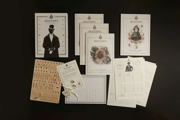 Настільна гра Архетерика. Набір-запрошення (Archeterica: The Invitation), для 2-7 гравців, час гри > 60хв. - 2 - KUBIX
