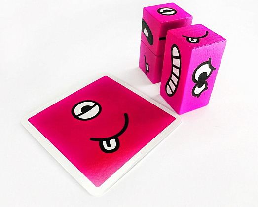 Настольная игра Смайлики (Cubeez), бренду Lelekan, для 2-4 гравців, час гри < 30мин. - 7 - KUBIX