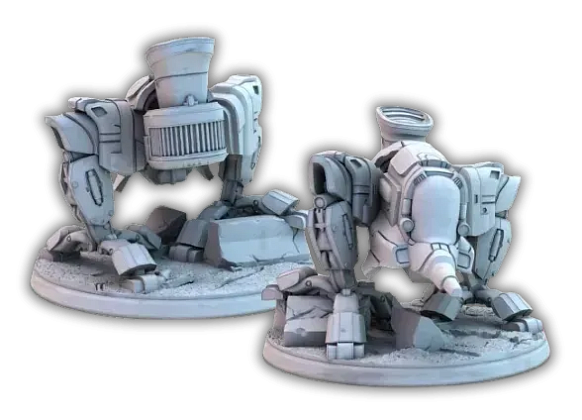 Настільна гра Тамашіі: Хроніка Сходження Мініатюри для гри (Tamashii: Edgerunners), бренду Ігрова Майстерня - 2 - KUBIX