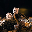 Миниатюра товара Набор кубиков Dragons Dice Set: Quartz - 5