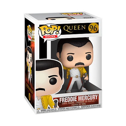 Ігрова фігурка FUNKO POP! ФРЕДДІ МЕРК'ЮРІ (Freddie Mercury): Queen #96, бренду Funko - KUBIX