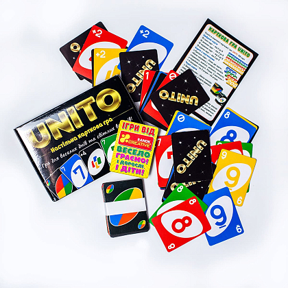 Настольная игра Унито, бренду Ранок, для 2-10 гравців, час гри < 30мин. - 6 - KUBIX