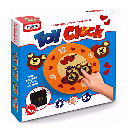 Набор для творчества Toy clock Мишки