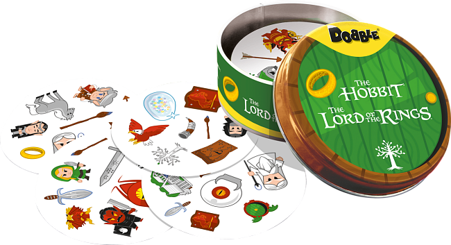 Настільна гра Доббль. Володар Перснів і Гобіт (Dobble: The Lord of the Rings & Hobbit), бренду Geekach Games, для 2-8 гравців, час гри < 30хв. - 6 - KUBIX