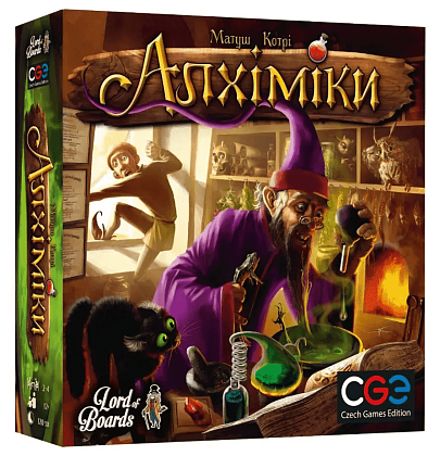 Настольная игра Алхимика (Alchemists), бренду Lord of Boards, для 2-4 гравців, час гри > 60мин. - KUBIX