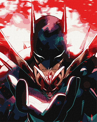 Картина по номерам Бетмен Темний лицар (40х50 см), бренду Ідейка - KUBIX