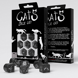 Набор кубиков Cats Modern Dice Set: Waffle