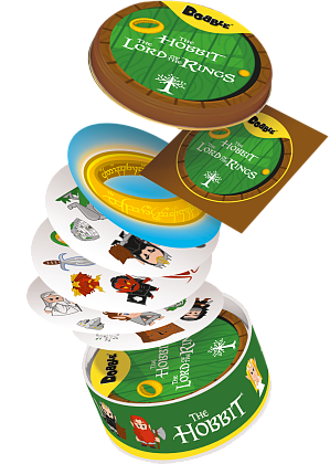 Настільна гра Доббль. Володар Перснів і Гобіт (Dobble: The Lord of the Rings & Hobbit), бренду Geekach Games, для 2-8 гравців, час гри < 30хв. - 5 - KUBIX