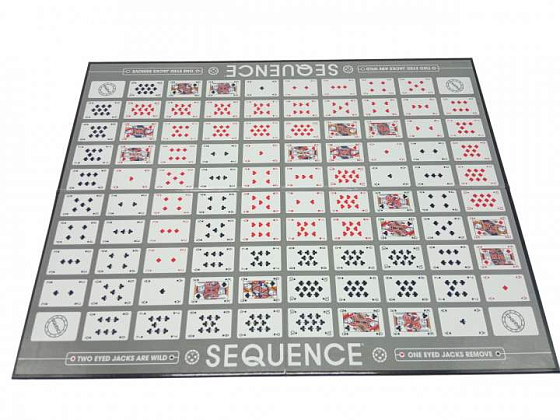 Настольная игра Сиквенс (Sequence), бренду Goliath Games, для 2-12 гравців, час гри < 30мин. - 2 - KUBIX