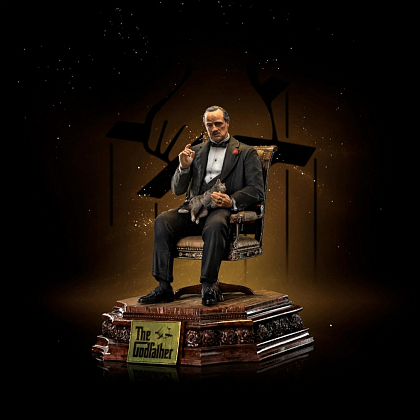 Статуетка Дон Віто Корлеоне. Хрещений батько (THE GODFATHER Don Vito Corleone. Art Scale 1/10) - 6 - KUBIX
