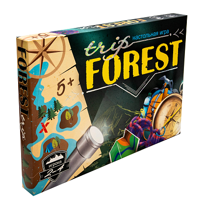 Настольная игра Путешествие по Лесу (Trip Forest) (RU), бренду Strateg, для 2-4 гравців - KUBIX