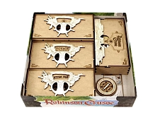Миниатюра товара Органайзер для настольной игры Robinson Crusoe 2 издания + дополнения (Organizer for boardgame Robinson Crusoe 2nd edition + Expansions) - 2