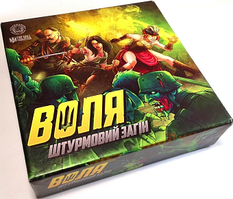 Настольная игра "Воля: Штурмовой отряд" - KUBIX Настольная игра "Воля: Штурмовой отряд"