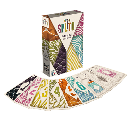Настольная игра Сплитто (Splito), бренду Geekach Games, для 3-8 гравців, час гри < 30мин. - 3 - KUBIX