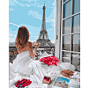Картина по номерам Утро в Париже (40х50 см)