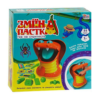 Настольная игра Змеиная ловушка - KUBIX Настольная игра Змеиная ловушка