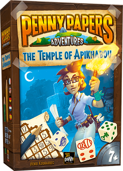 Настольная игра Пенні Пейперс: Храм Апікабу (Penny Papers Adventures: The Temple of Apikhabou)