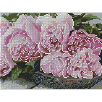 Алмазная мозаика Букет (30х40 см)