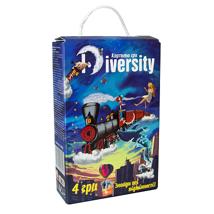 Настольная игра Разнообразие (Diversity), бренду Strateg, для 2-6 гравців, час гри < 30мин. - KUBIX