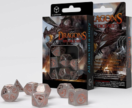 Набір кубиків Dragons Dice Set: Quartz