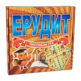 Настольная игра Эрудит - KUBIX Настольная игра Эрудит