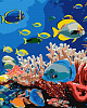 Картина по номерам Підводний світ (40х50 см)