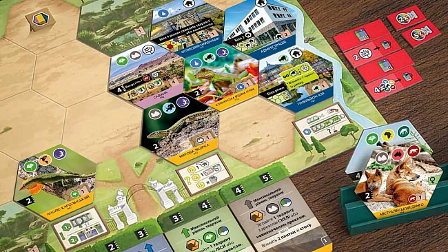 Настільна гра Заповідник (Sanctuary), бренду IGAMES, для 1-5 гравців, час гри < 30хв. - 4 - KUBIX